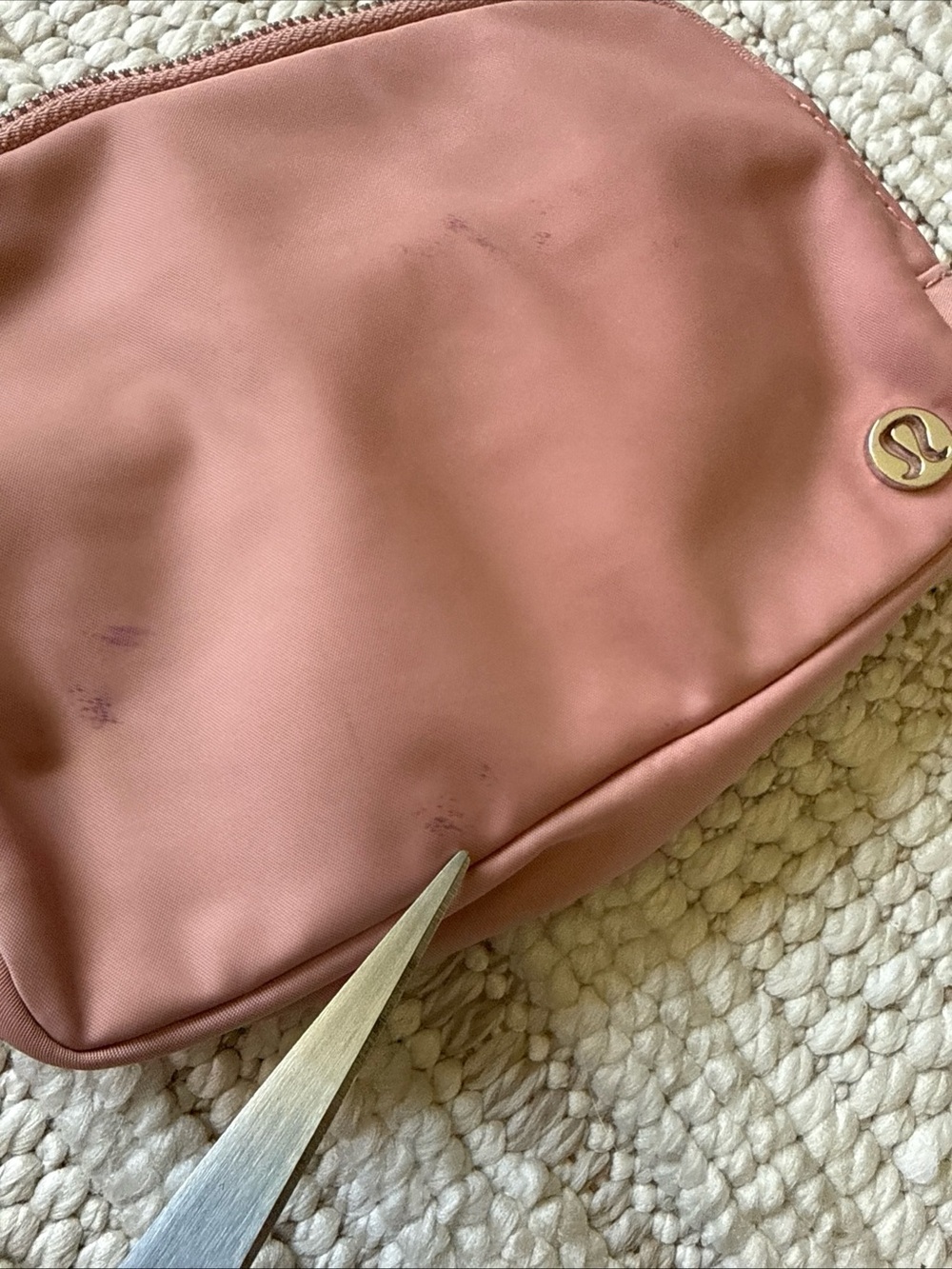 Lululemon Everywhere Belt Bag 1L Light Pink Waist Bag Fanny Pack. Read DESC - Picture 13 of 15